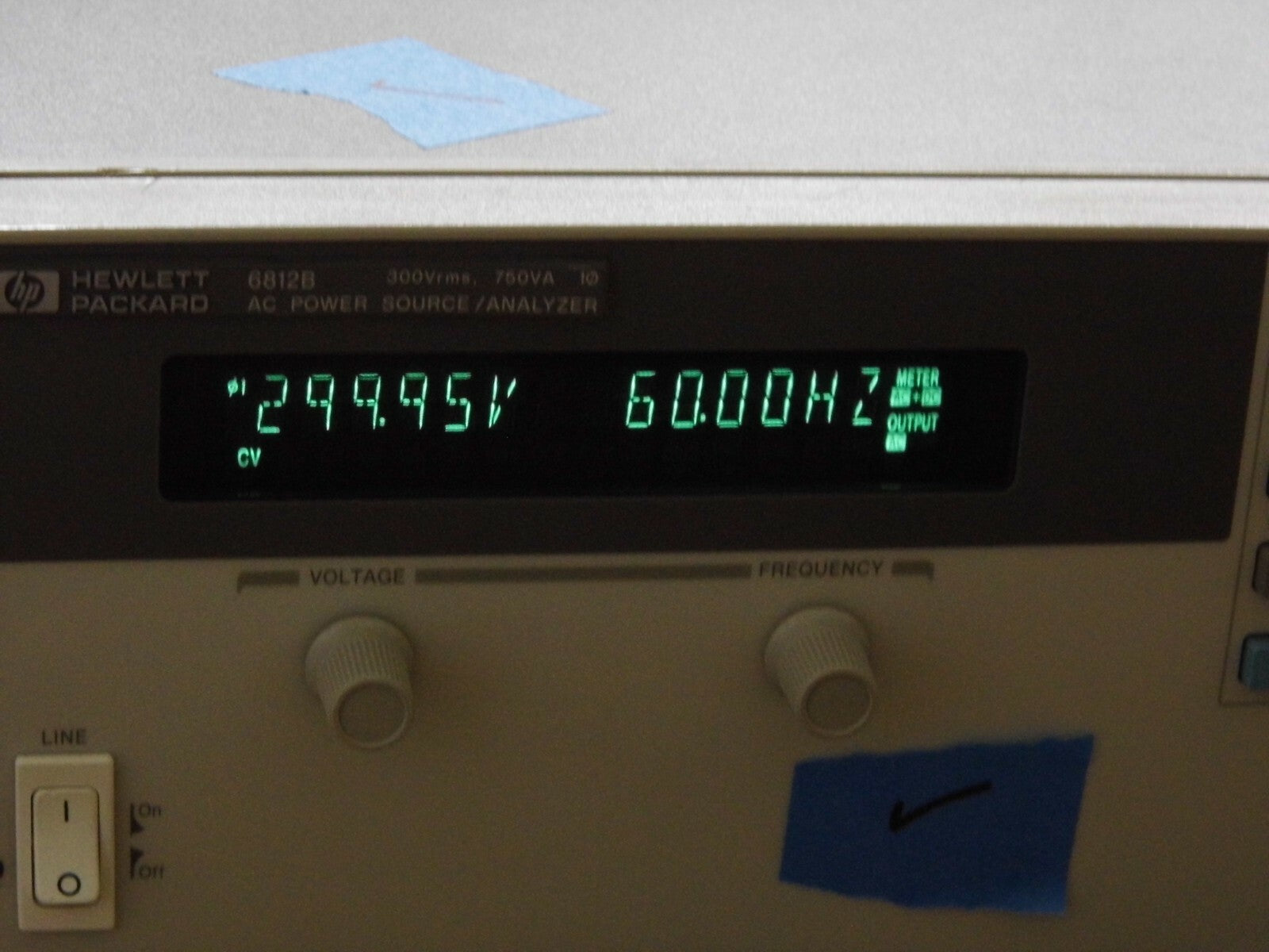 Agilent HP 6812B AC Power Source / Analyzer: 300V, 750VA, 30 day warranty Agilent HP 6812B AC Power Source / Analyzer: 300V, 750VA, 30 day warranty